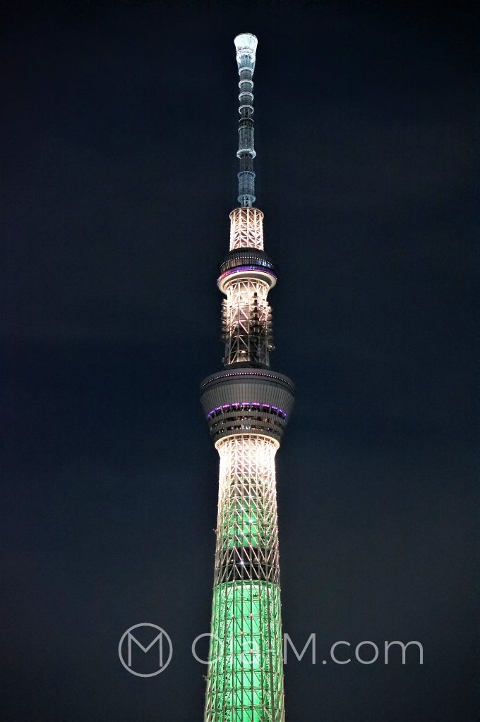 Tokyo Skytree - najwyższa konstrukcja w Japonii