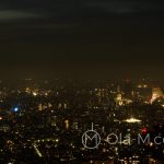 Nocna panorama Tokio widziana z platformy obserwacyjnej ratusza - niezapomniany widok na bezkresne morze świateł