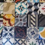 Malaga - Stare Miasto - Azulejos w nieco bardziej nowoczesnej postaci