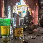 Malaga - Teteria Palacio Nazari - tradycyjna arabska herbata zaparzana w metalowym czajniczku