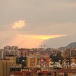 Andaluzja - Malaga - widok na miasto z tarasu hotelu AC Hotel Malaga