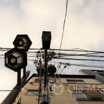 Tokio - Asakusa - kable, lampy, lampy, kable...