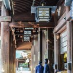 Tokio - Świątynia Meiji - za chwilę rozpocznie się poranna ceremonia