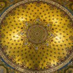 Marsylia - Bazylika Notre Dame de la Garde - misterna mozaika pokrywająca wnętrze głównej kopuły