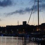 Marsylia - Stary Port o zachodzie słońca