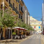 Malaga - Stare Miasto - urocza uliczka w okolicach Teatru Cervantesa