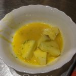 Malaga - Restauracja KGB - na deser: ananas w sosie marakujowo-anyżkowym